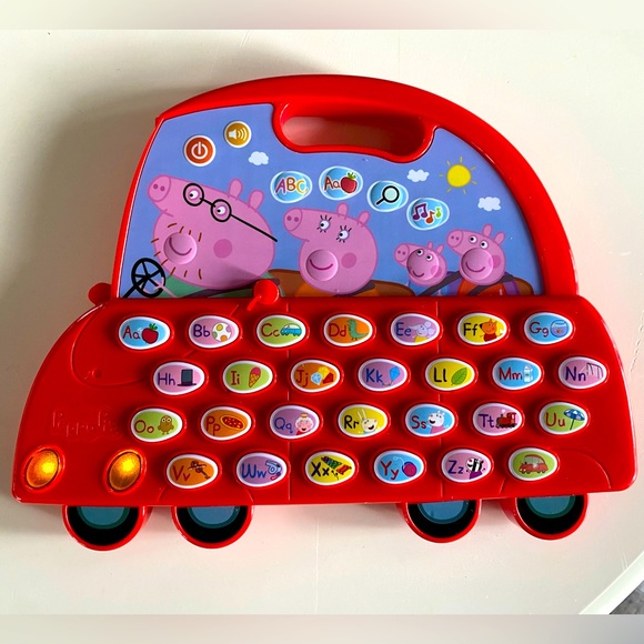 Peppa Pig Toys Vtech Peppa Pig Electronic Alphabet Car Poshmark